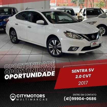 NISSAN SENTRA 2.0 SV 16V FLEXSTART 4P AUTOMÁTICO NISSAN SENTRA 2.0 SV 16V FLEXSTART 4P AUTOMÁTICO